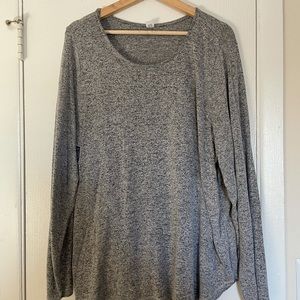 Old Navy Heather Grey Top